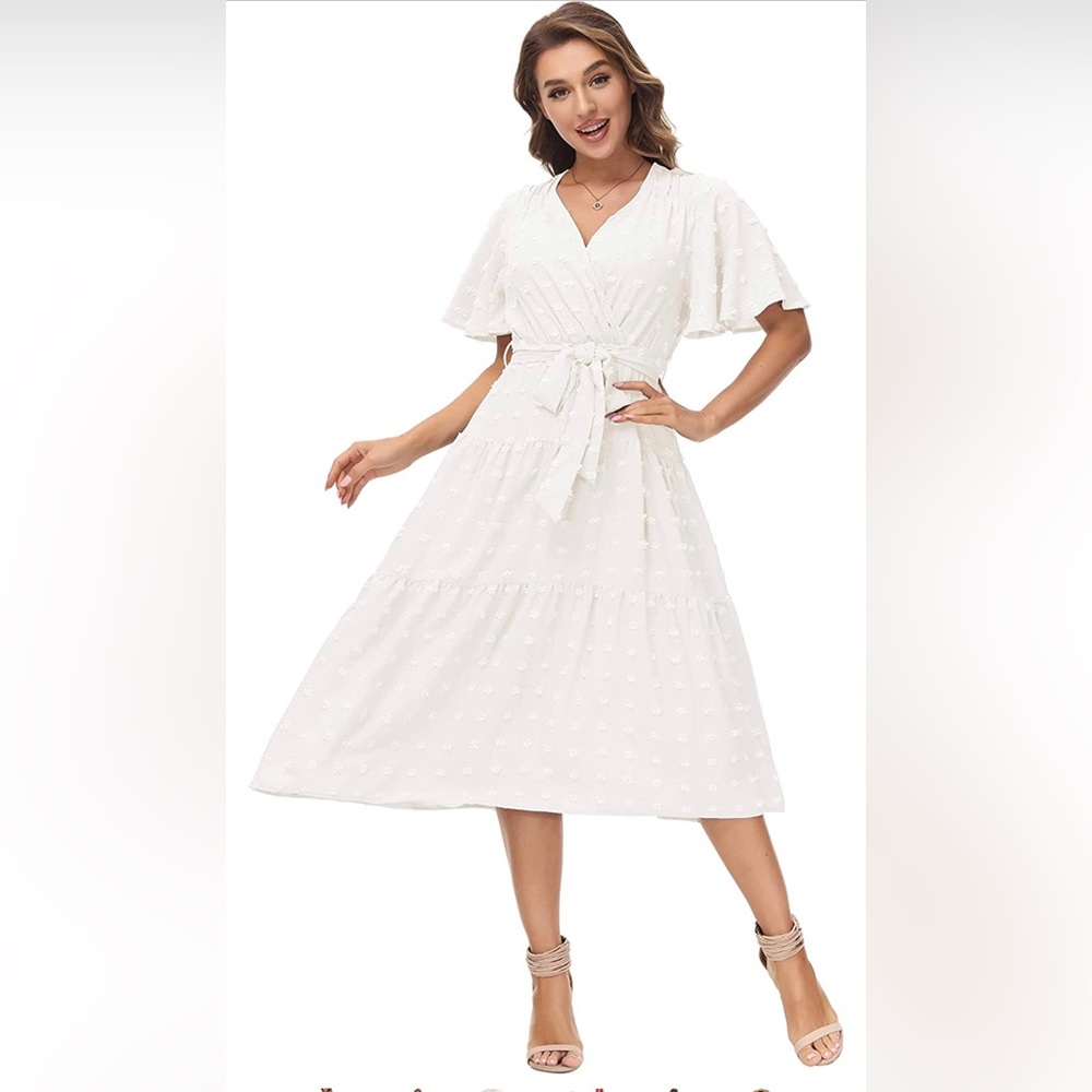 🤍White Dress